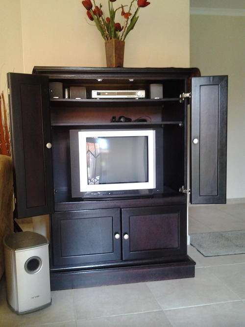 Mahogany TV Cabinet