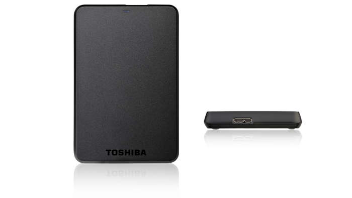 Toshiba 500GB external 2.5" USB 3.0 harddrive