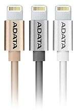 Sync and Charge Lightning Cable - Apple MFi Certified (Gold or Silver)