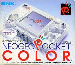 NeoGeo Pocket Color Handheld Video Game Console with One Game