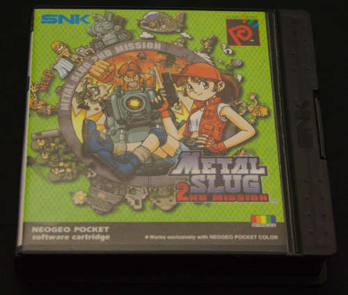 NeoGeo Pocket Color Handheld Video Game Console with One Game