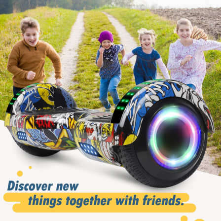 Smart Falcon Hoverboard  With Bluetooth Speaker With Carry Handle