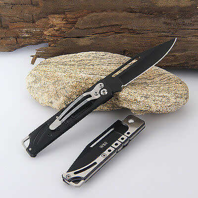 Outdoor Pocket Folding Knife W50 Camping Tool Stainless Steel