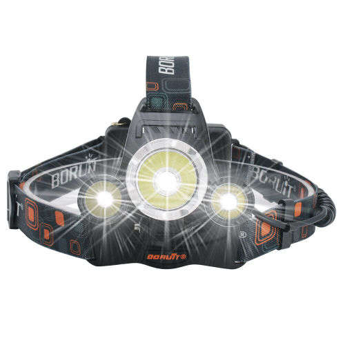 High Power Rechargeable 3 LED Headlight T6