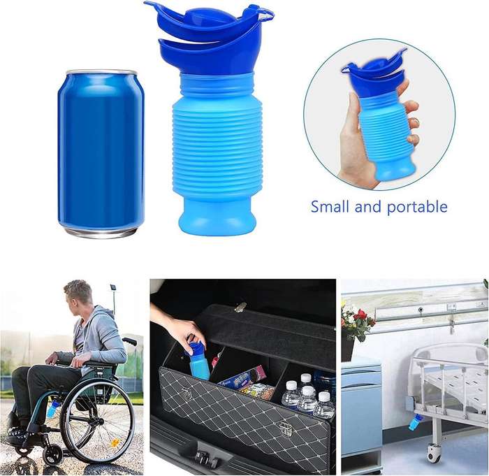 Travel Car Emergency Urinal for Kids and Adults (750 ML)
