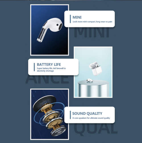 TWS Pro 5 Waterproof Touch Earbuds