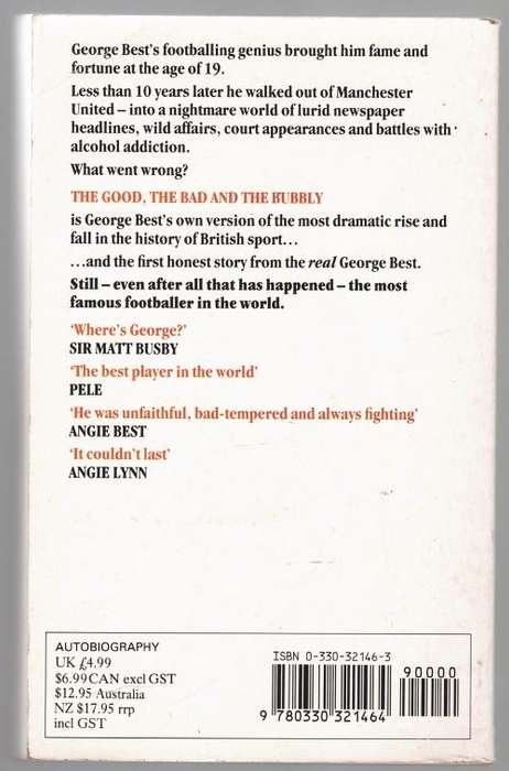 The Good, the Bad and the Bubbly -- George Best