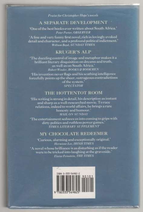 Serenity House -- Christopher Hope