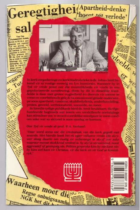 Tyd vir vrede -- Johan Smit