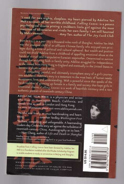 Falling Leaves: The True Story of an Unwanted Chinese Daughter -- Adeline Yen Mah