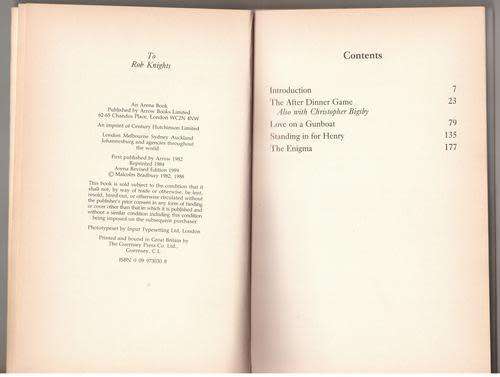 The After Dinner Game: Three Plays for Television - Malcolm Bradbury