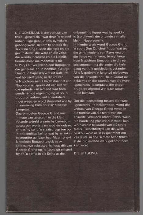 Die Generaal -- George Louw