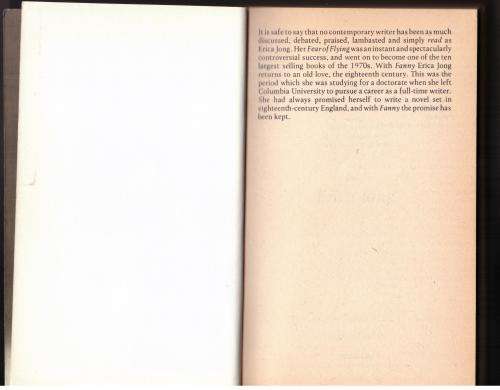 Fanny -- Erica Jong