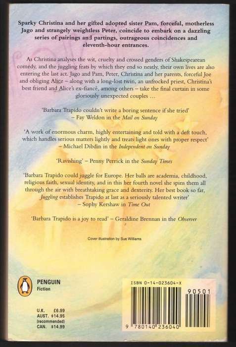Juggling: A Novel -- Barbara Trapido