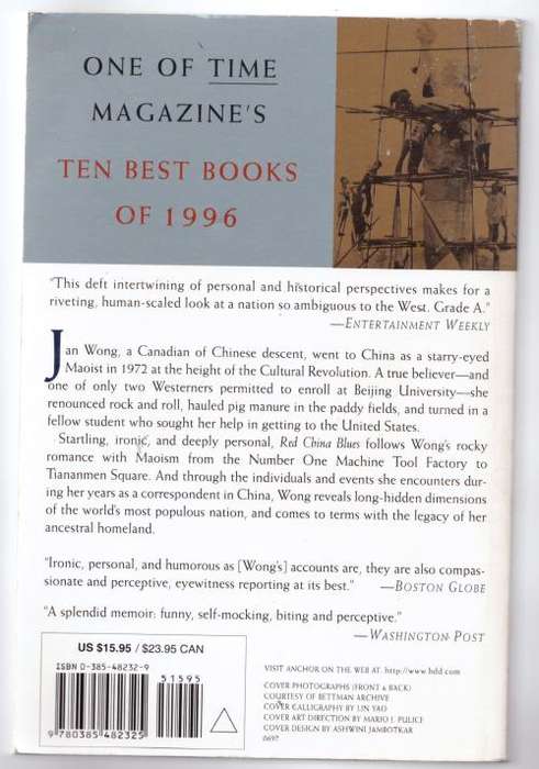 Red China Blues: My Long March from Mao to Now -- Jan Wong