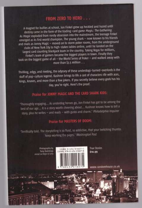 Jonny Magic and the Card Shark Kids: How a Gang of Geeks Beat the Odds -- David Kushner