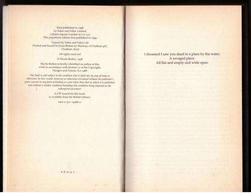 Wide Open -- Nicola Barker