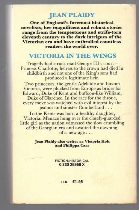 Victoria in the Wings -- Jean Plaidy