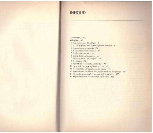 Kontrasepsie: Teorie En Praktyk --  F. Theron, C.J.F. Grobler