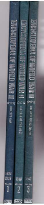 The Marshall Cavendish Illustrated Encyclopedia of World War II, Volume 1-3