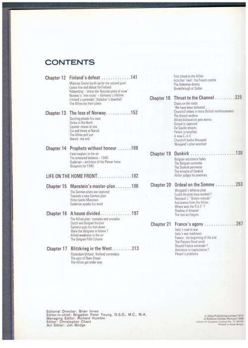 The Marshall Cavendish Illustrated Encyclopedia of World War II, Volume 1-3