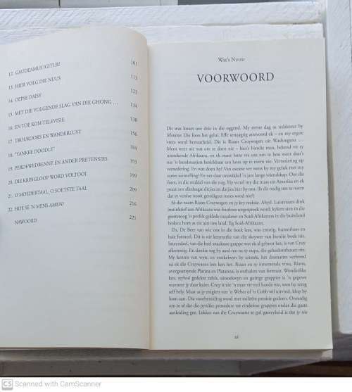 Wat`s Nuus? --  Riaan Cruywagen