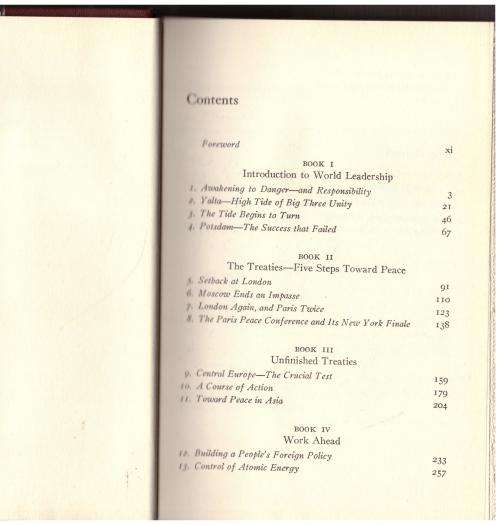 Speaking Frankly -- James F. Byrnes