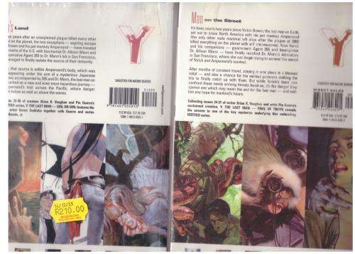 Y: The Last Man, Vols. 5 - 10 -- Brian K. Vaughan, Pia Guerra