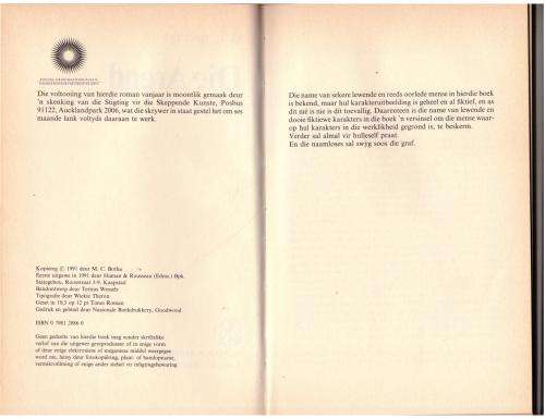 Die Arend  --  M. C. Botha