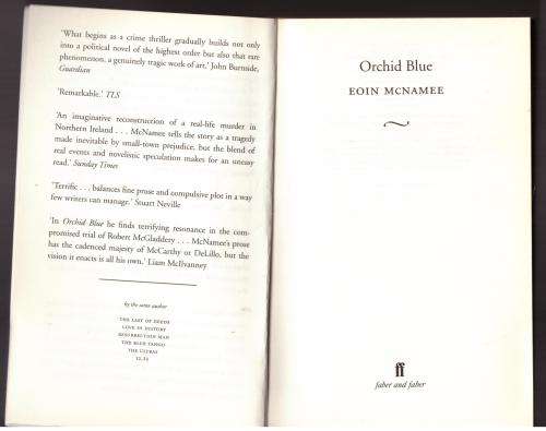 Orchid Blue  --  Eoin McNamee