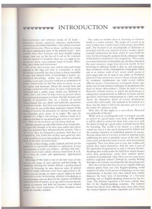 Illustrated Encyclopaedia of World Theatre