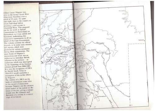 The Commissions of W.C. Palgrave: Special Emissary to South West Africa, 1876-1885 -- E.L.P. Stals