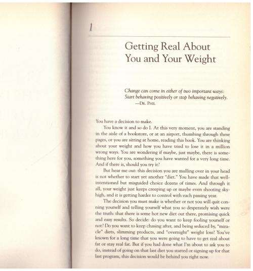 The Ultimate Weight Solution: The 7 Keys to Weight Loss Freedom -- Phil McGraw