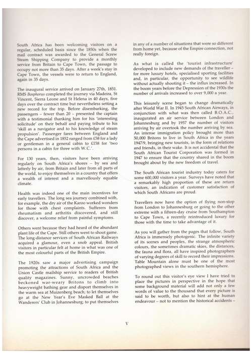 The Splendour of South Africa -- R.I.B. Webster