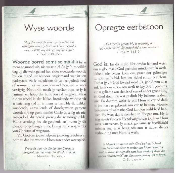 Stilwordtye saam met God vir jou -- Carolyn Larsen