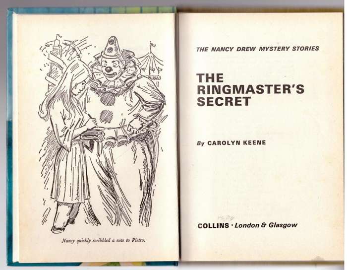 The Ringmaster`s Secret -- Carolyn Keene