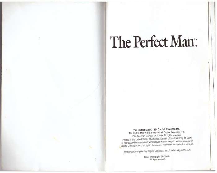 The Perfect Man: A complete guide to 24 perfect men