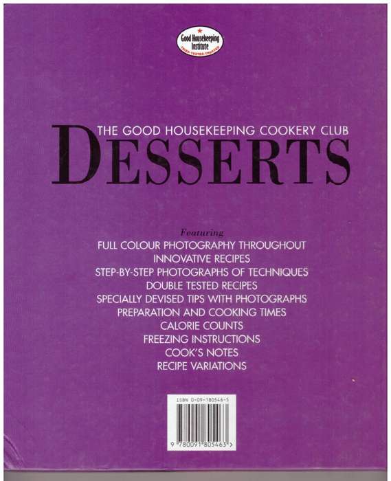Desserts (The Good Housekeeping Cookery Club) -- Linda Fraser