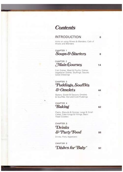 The Mixer Cook Book -- Sonia Allison