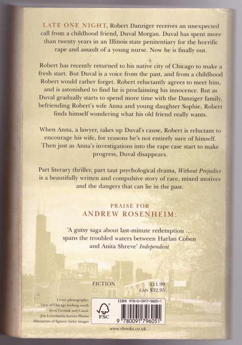 Without Prejudice -- Andrew Rosenheim