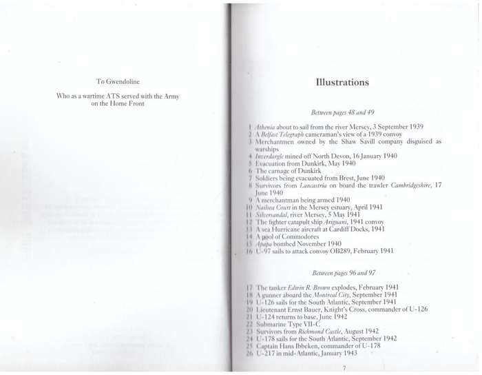 The Fourth Service: Merchantmen at War, 1939-45 -- John Slader