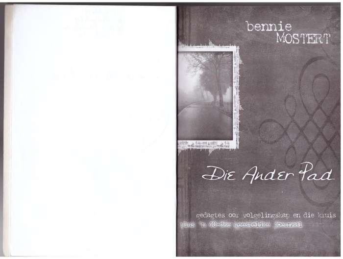 Die Ander pad -- Bennie Mostert