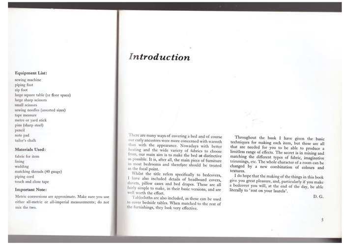 Making Bedcovers, Duvets and Table Cloths -- Dorothy Gates