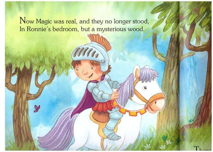 Little Ronnie and Magic the Horse --   Peter Shaw