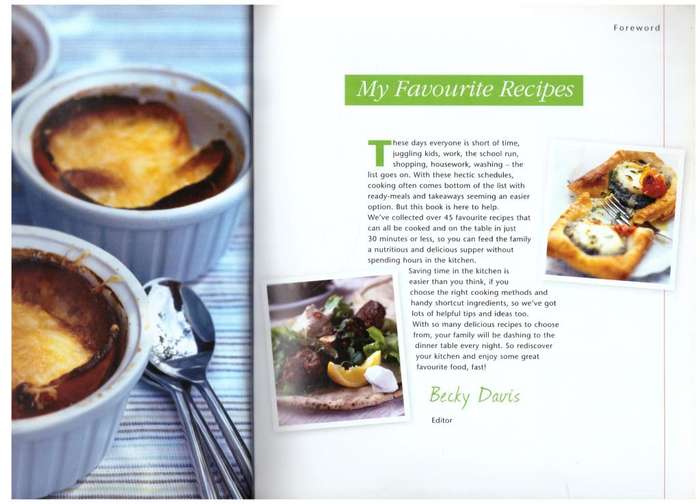 My Favourite Recipes: Speedy Suppers