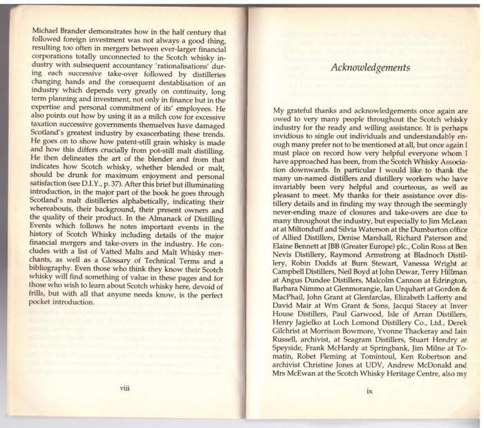 Brander`s Original Guide to Scotch Whisky   --  Michael Brander