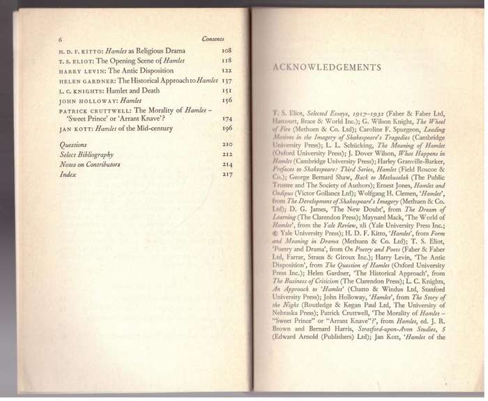 Hamlet: A Casebook -- John Jump [Editor]