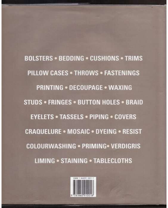 Furniture and Furnishings: Practical Decoration and Design Ideas  --  Melanie Paine