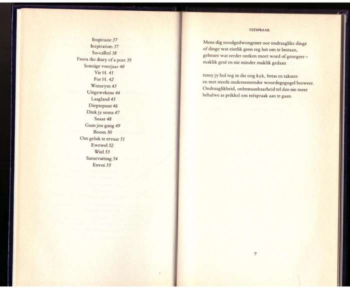 Respyt   --  Elisabeth Eybers