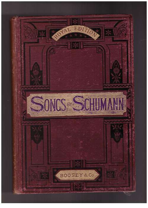 The Songs of Robert Schumann (Royal Edition): With German and English Words  --  J. L. Hatton[Ed.]